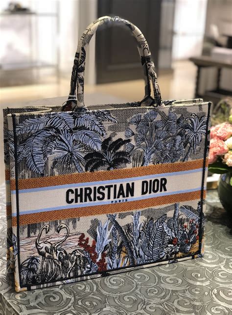 tote bag dior style|original christian dior tote bag.